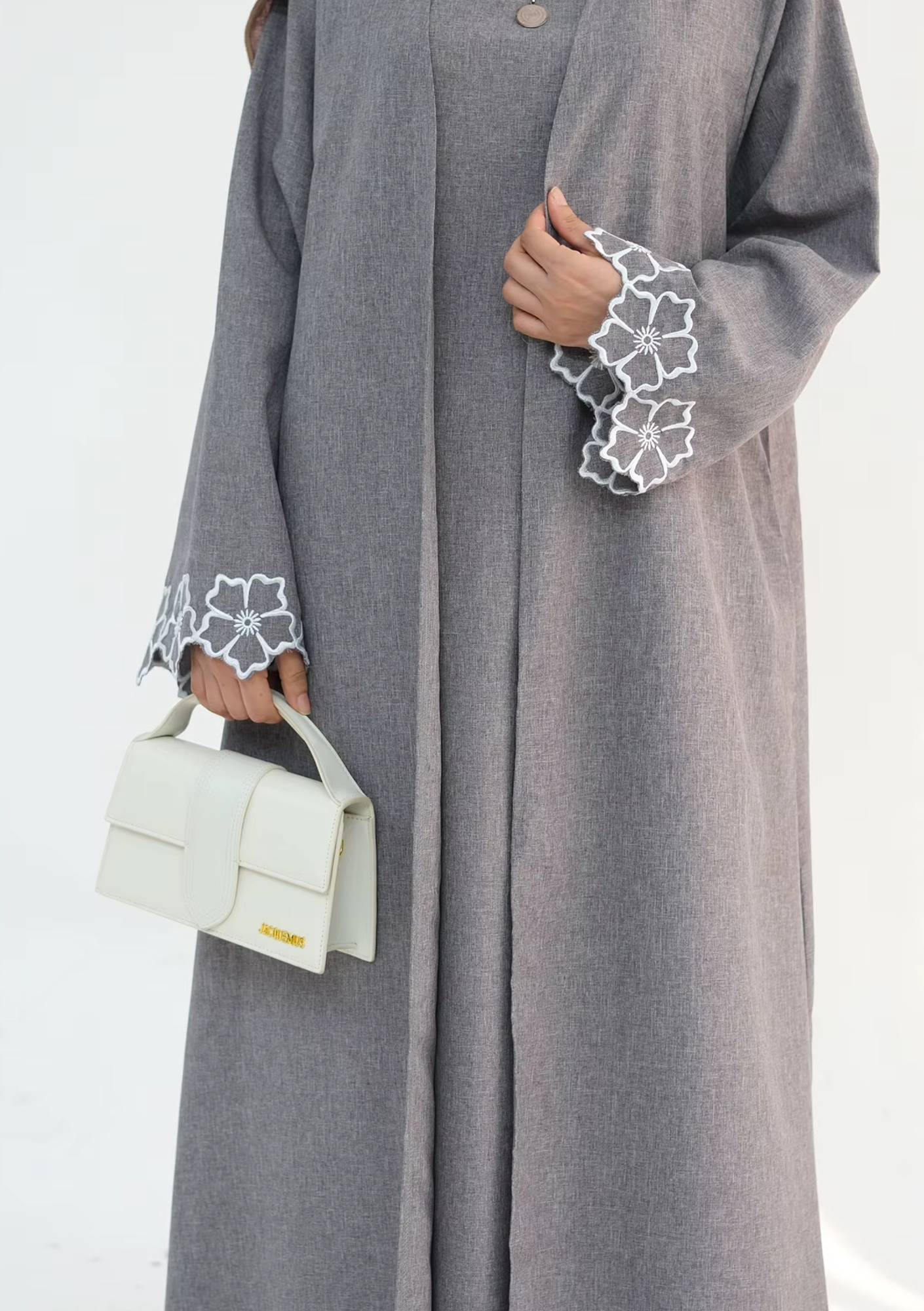 Floral Embroidered Abaya