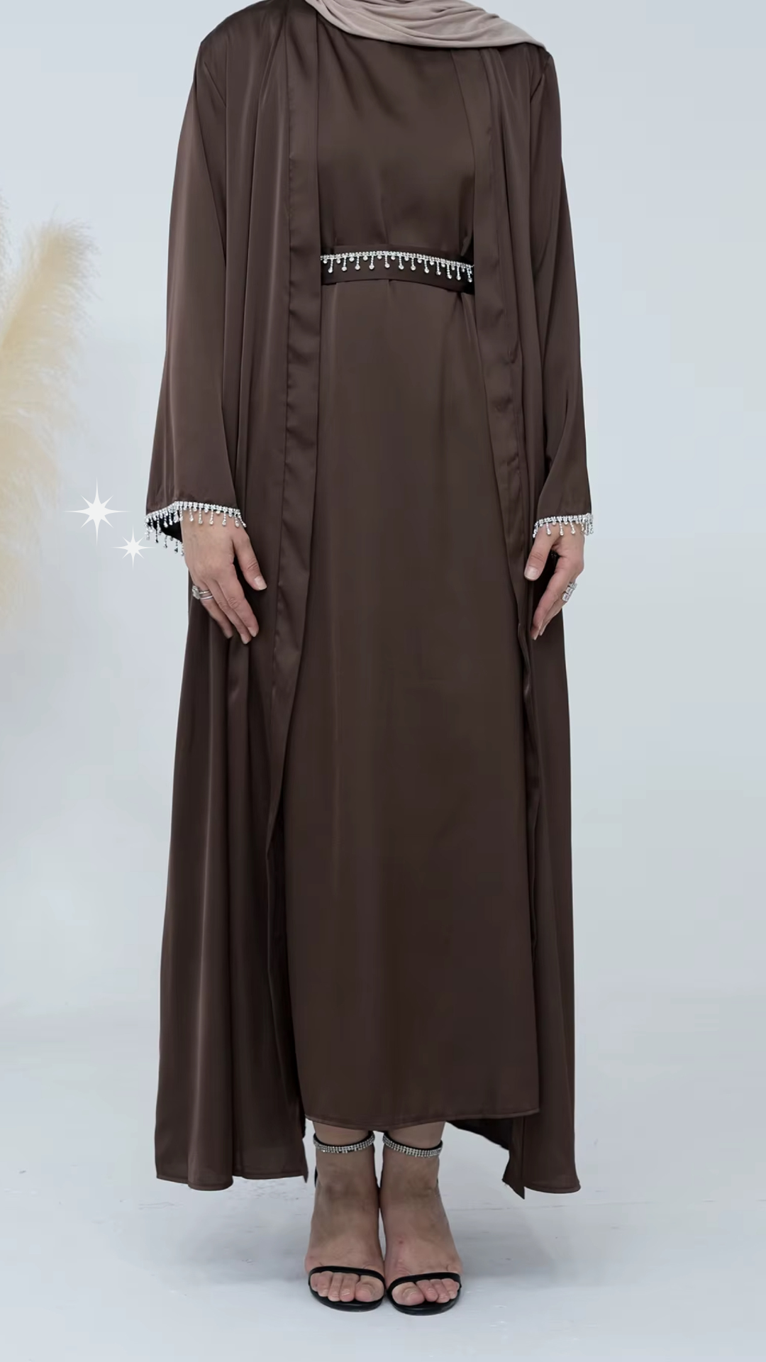 Satin Luxury Abaya