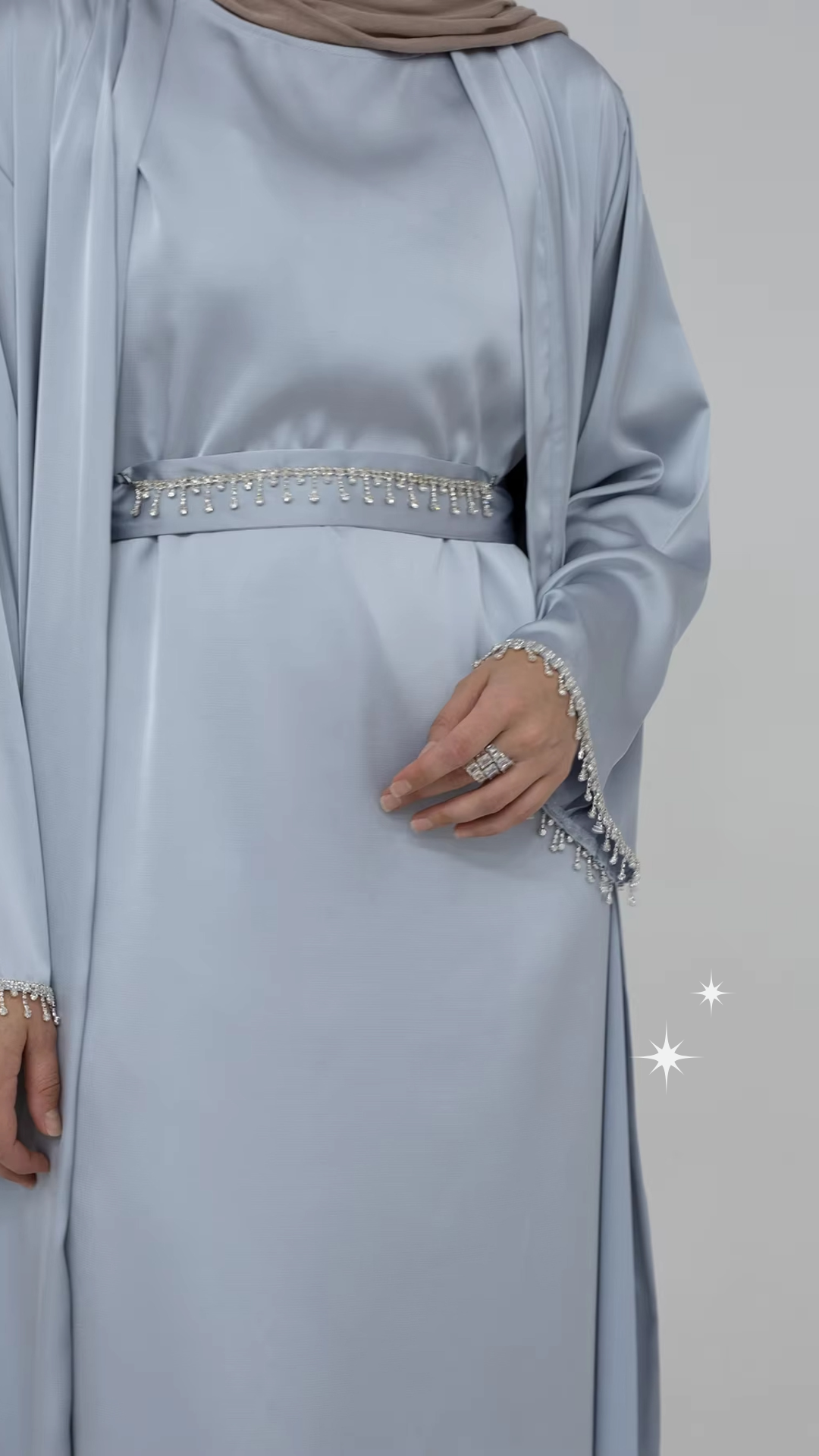 Satin Luxury Abaya