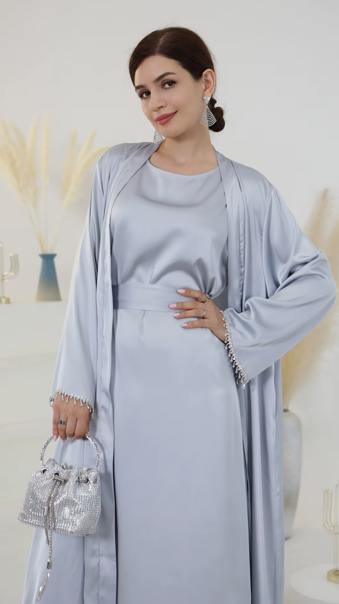 Satin Luxury Abaya