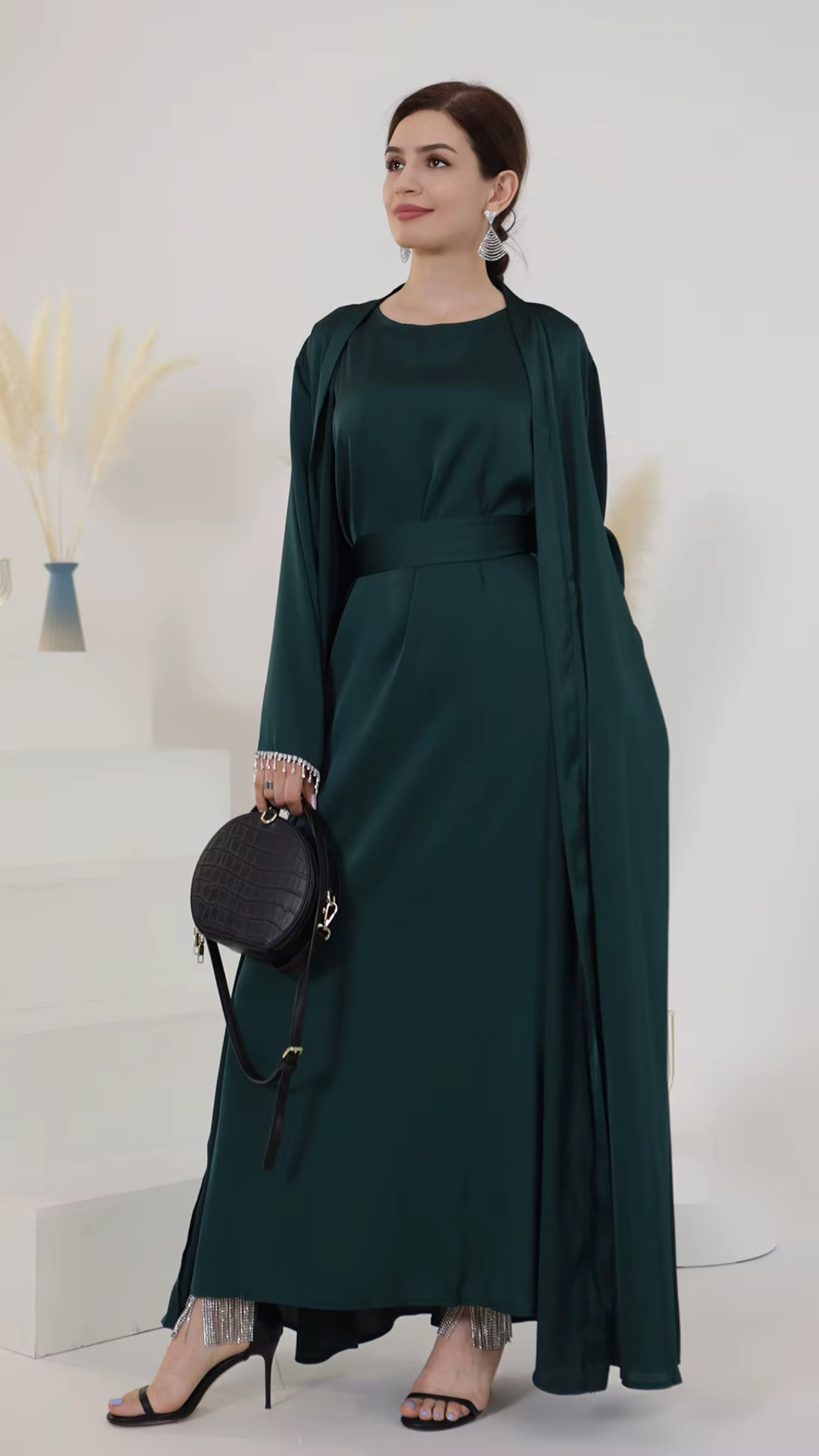Satin Luxury Abaya