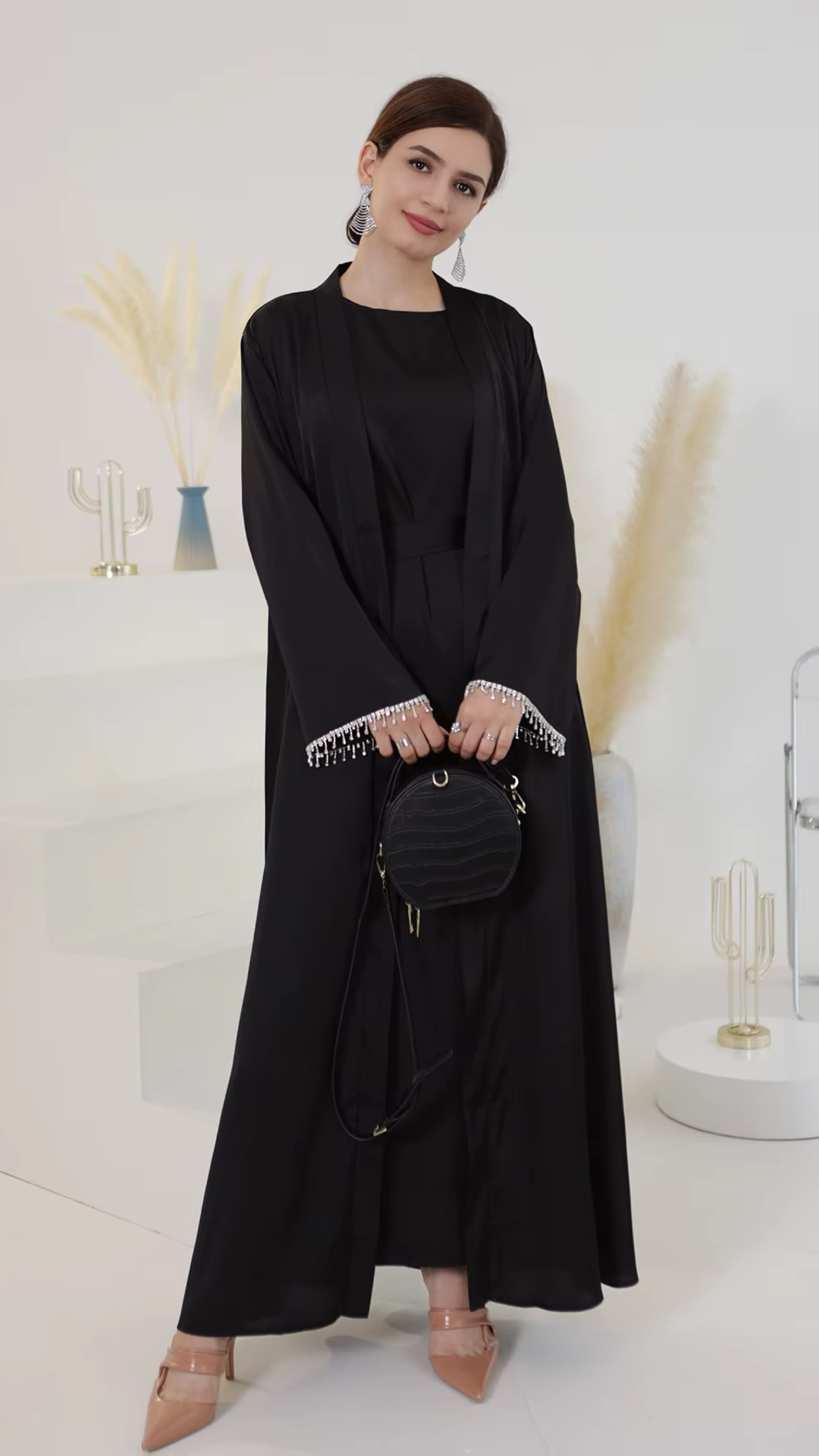 Satin Luxury Abaya