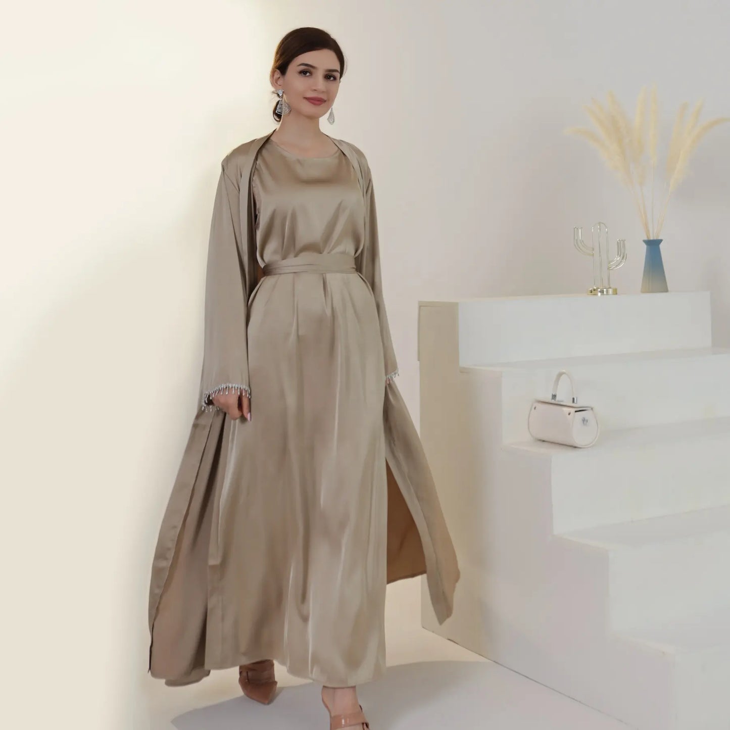 Satin Luxury Abaya