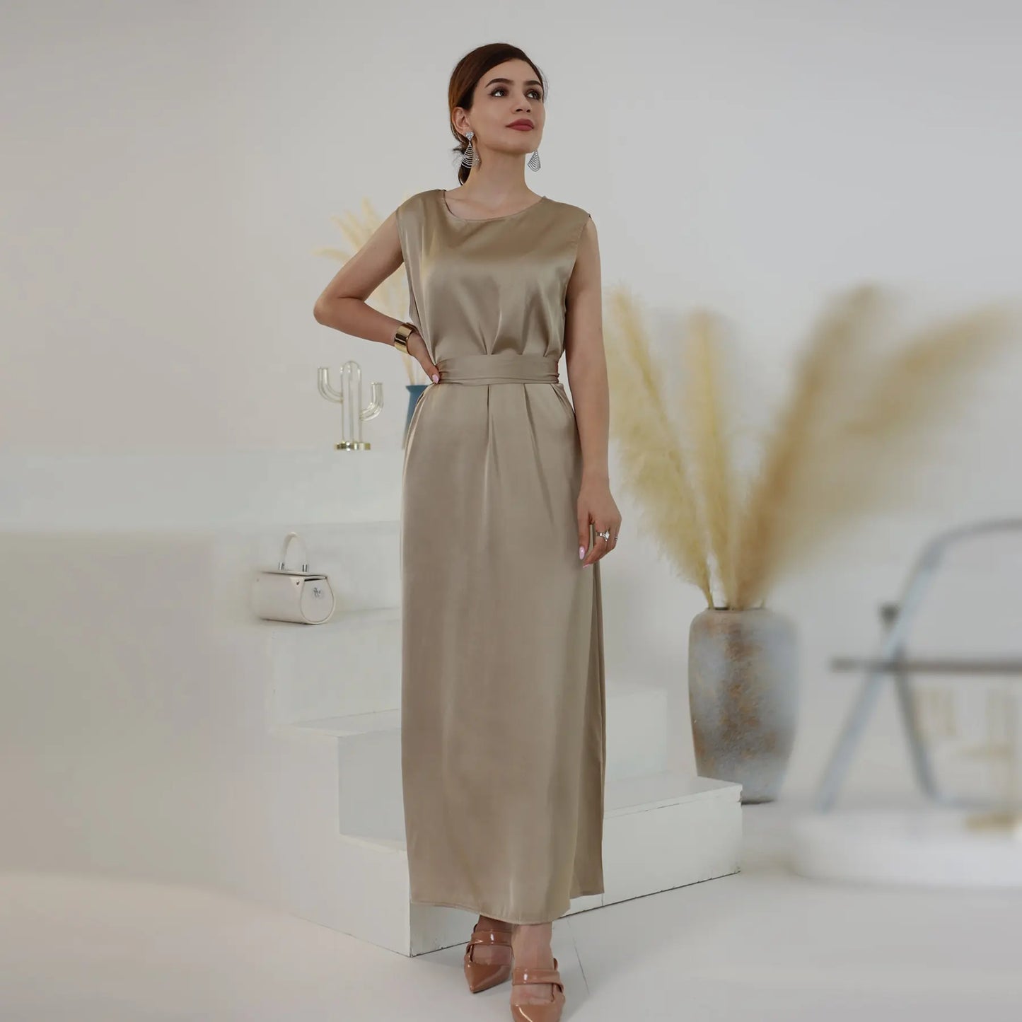 Satin Luxury Abaya